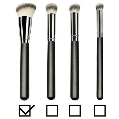 Ksvsonrvi Angled Foundation Brush, Soft Premium Makeup Brush Cosmetic Tool, Perfect for Blending Liquid,Buffing,Cream,Sculpting,Mineral Makeup