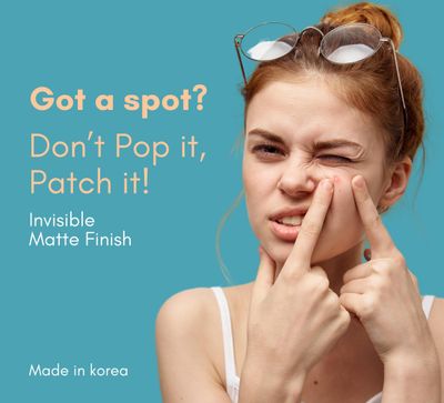 Pimple Patches with Salicylic Acid - Hydrocolloid Invisible Acne Patches - 81 Count 2 Sizes (10mm &amp; 12mm) Korean Zit Patches
