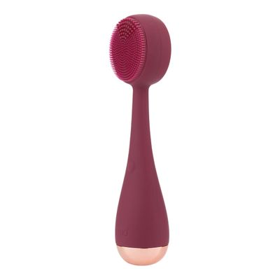 PMD Clean - Smart Facial Cleansing Device with Silicone Brush &amp; Anti-Aging Massager - Waterproof - SonicGlow Vibration Technology - Clear Pores and Blackheads - Lift, Firm, and Tone Skin