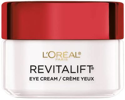 L&#39;Oreal Paris Skincare Revitalift Anti-Wrinkle and Firming Eye Cream with Pro Retinol, Treatment to Reduce Dark Circles, Fragrance Free, 0.5 oz.