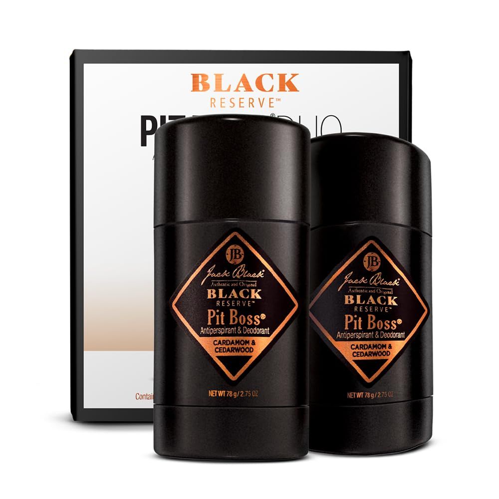 Jack Black Pit Boss Mens Deodorant Antiperspirant - Jack Black Deodorant for Men, Antiperspirant for Men, Antiperspirant Deodorant Men, Men&#39;s Deodorant, Mens Sensitive Skin Deodorant, Mens Gifts
