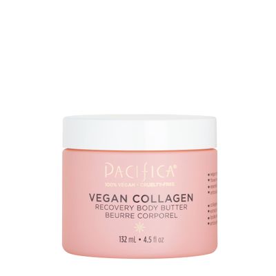 Pacifica Body Butter - Vegan Collagen Body Lotion - Full Body Cream for Women, Body Care, Skin Care Body Lotion - Jasmine Vanilla Scent - Moisturizing for Skin Elasticity Vegan &amp; Dermatologist Tested
