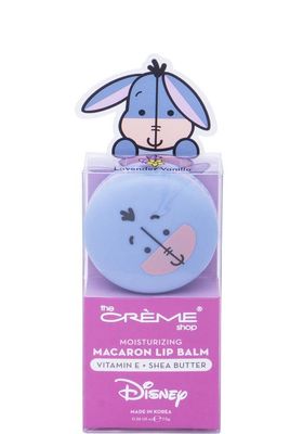 The Crme Shop x Disney Macaron Lip Balm Winnie The Pooh Lemon Honeycomb Crme Korean Scented Pocket Portable Vitamin E Shea Butter (Eeyore (Lavender Vanilla))