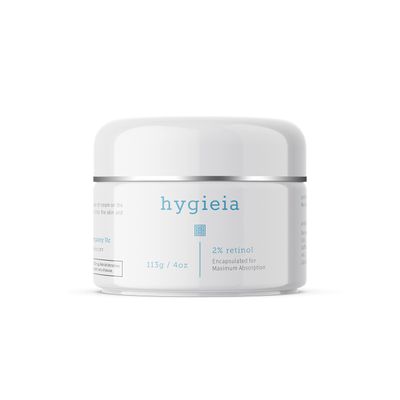 Hygieia + Encapsulated 2% Retinol Cream, 4oz - Liposomal Anti-Wrinkle Cream for Face, Neck &amp; Body - Fast &amp; Deep Cellular Absorption - Day or Night Cream for Firming, Lifting &amp; Repairing Aging Skin
