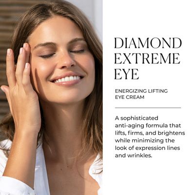 Natura Biss Diamond Extreme Eye | Anti-Aging Lifting Eye Cream | Energizes, Lifts, Hydrates &amp; Brightens, 0.8 Oz