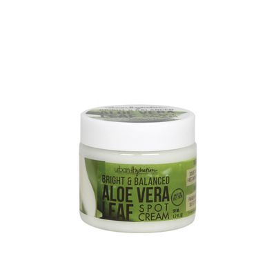 Urban Hydration Bright &amp; Balanced Aloe Vera Leaf Spot Cream | Fights Acne, Detoxes and Smooths Skin, Anti-Aging Benefits For All Skin Types | 1.7 Fl Ounces