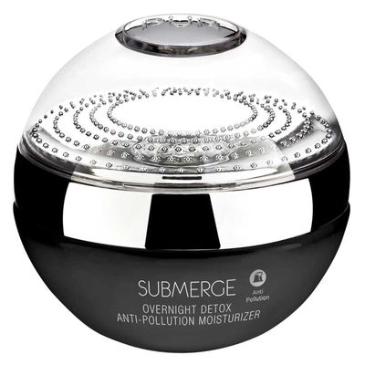 PR Beauty Submerge Overnight Detox Anti-Pollution Moisturizer, Helps Restore Skin&#39;s Hydration, Helps Smooth Appearance of Blemishes, Charcoal, Aloe &amp; Green Tea, Cruelty Free