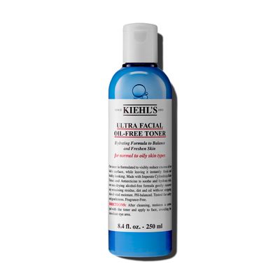 Kiehl&#39;s Ultra Facial Oil-Free Toner, Soothing &amp; Hydrating Face Toner for Oily to Normal Skin, Reduces Excess Oil, Non-drying, Alcohol-free, pH-Balanced, Paraben-free, Fragrance-free - 8.4 fl oz