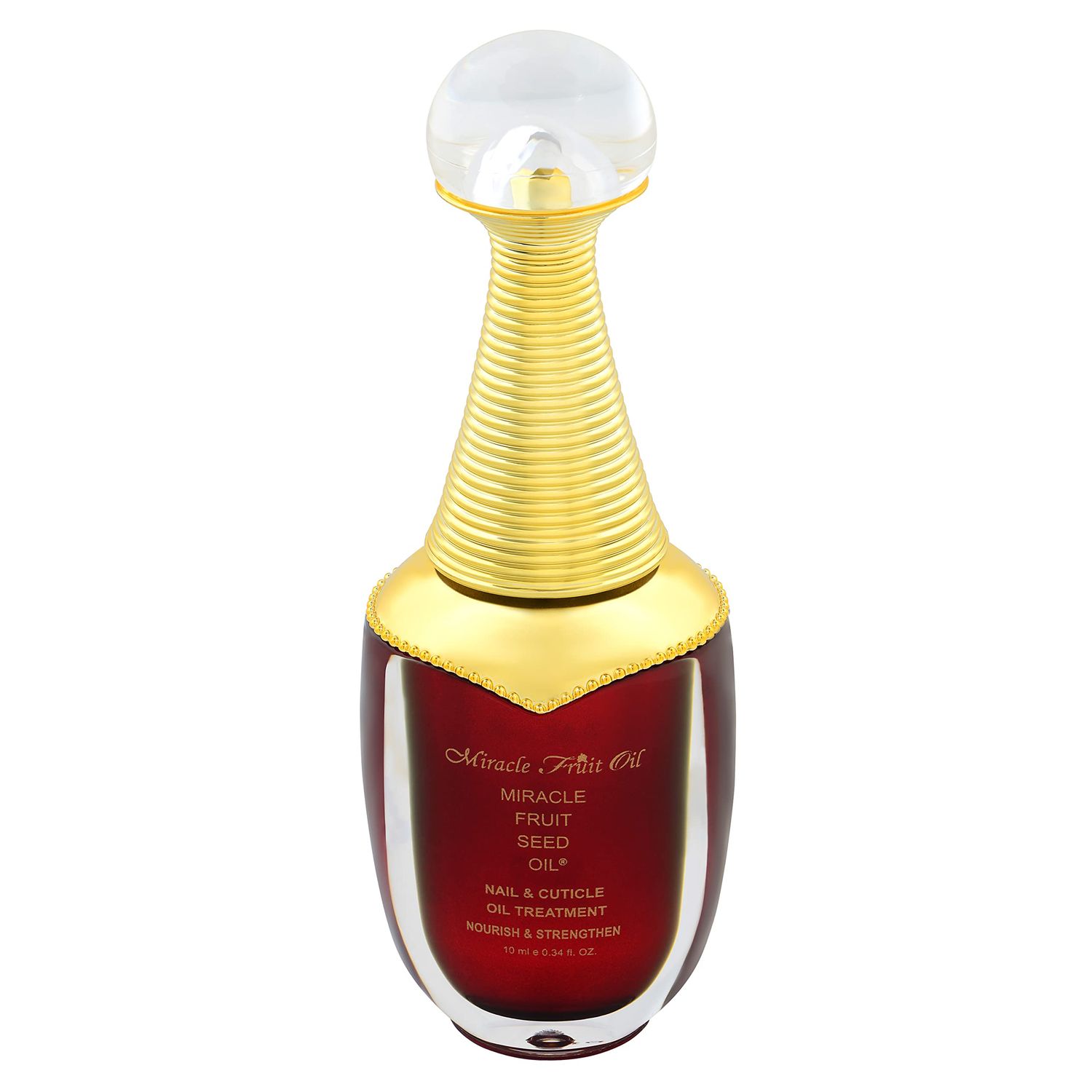 Miracle Fruit Oil Nail Strengthener Cuticle Oil - 10ml Nail Strengthener For Thin Nails And Growth - Intense Moisture and Protection - Optimal Nail Care Cuticle Softener for All Nail Types