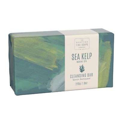Scottish Fine Soaps Sea Kelp - Marine Spa Cleansing Bar 220g