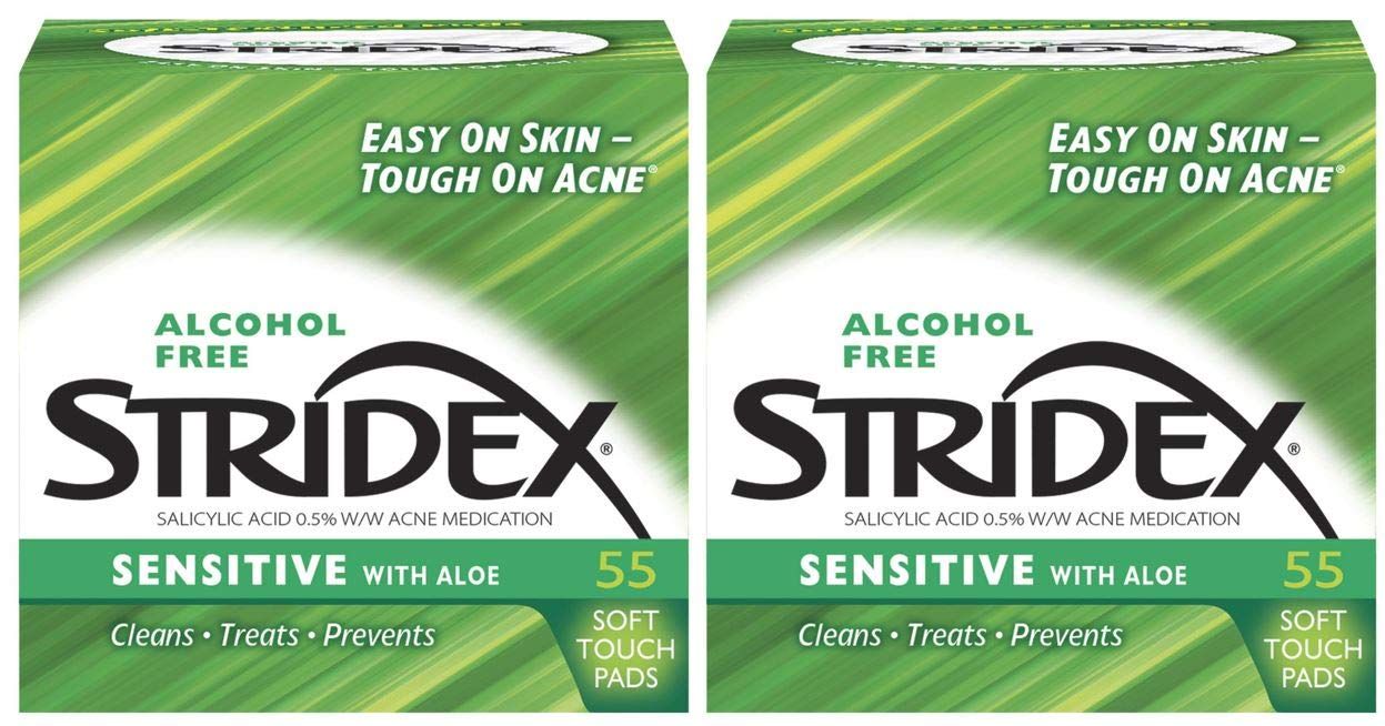 Stri-Dex Medicated Pads, Sensitive,2 Count