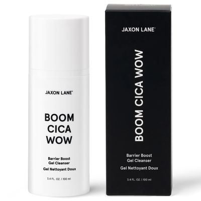 JAXON LANE Mens Face Wash BOOM CICA WOW Barrier Boost Gel Cleanser, Daily Facial Cleanser for Men &amp; WOMEN: Hydrating Face Cleanser + Centella Asiatica, Hyaluronic Acid, Purifying Malachite, Green Tea