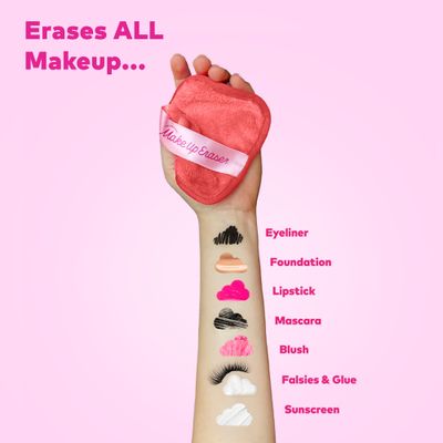 The Original MakeUp Eraser, 7-Day Set, Erase All Makeup with Just Water, Including Waterproof Mascara, Eyeliner, Foundation, Lipstick, Sunscreen, and More! Sunset Boulevard, 7ct.