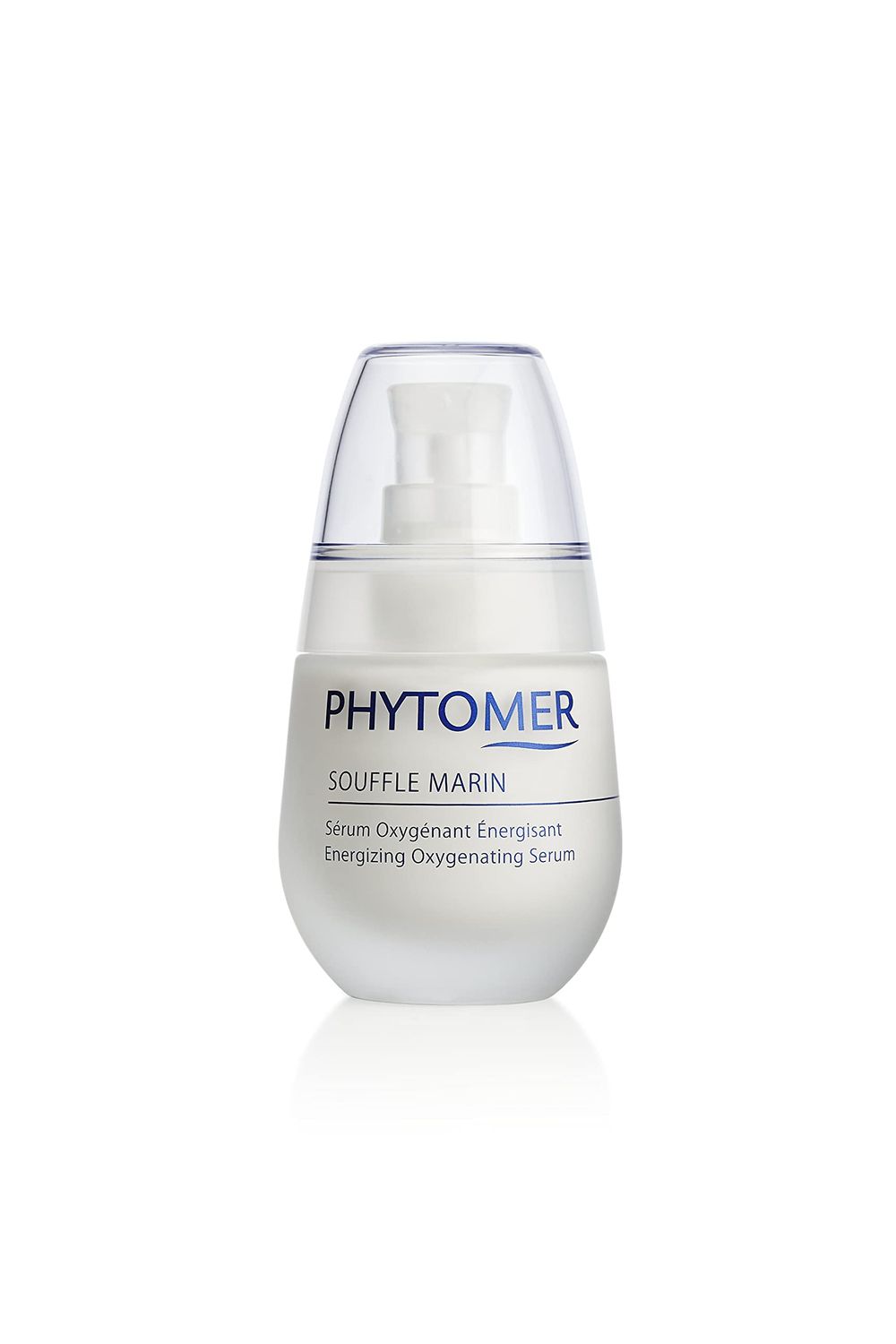 PHYTOMER Souffle Marin Energizing Face Serum | Oxygenating Anti Aging Serum for Face &amp; Neck | Facial Cream Moisturizer Corrects Dull Skin | Protects &amp; Hydrates | 30ml