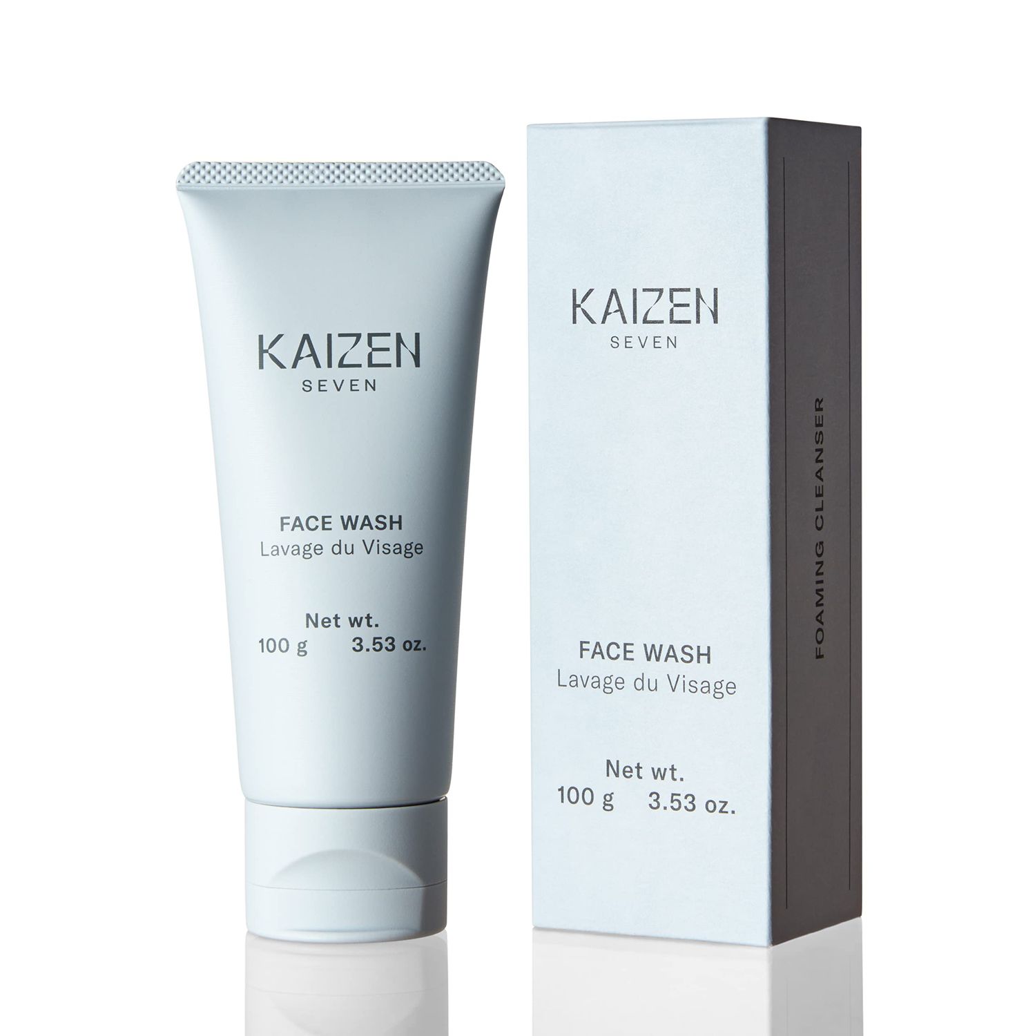 Kaizen Seven Face Wash for Men | Made in Japan | Premium Rich &amp; Refreshing Lather with Moroccan Clay, Licorice Root, Konbu from Hokkaido Japan