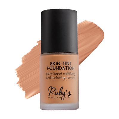 RUBY&#39;S ORGANICS Liquid Foundation | Waterproof Full Coverage Long Lasting | Matte &amp; Poreless, Full Coverage Blendable Normal to Oily Skin | Paraben and Synthetic Free| Shade M02.2, 30ml
