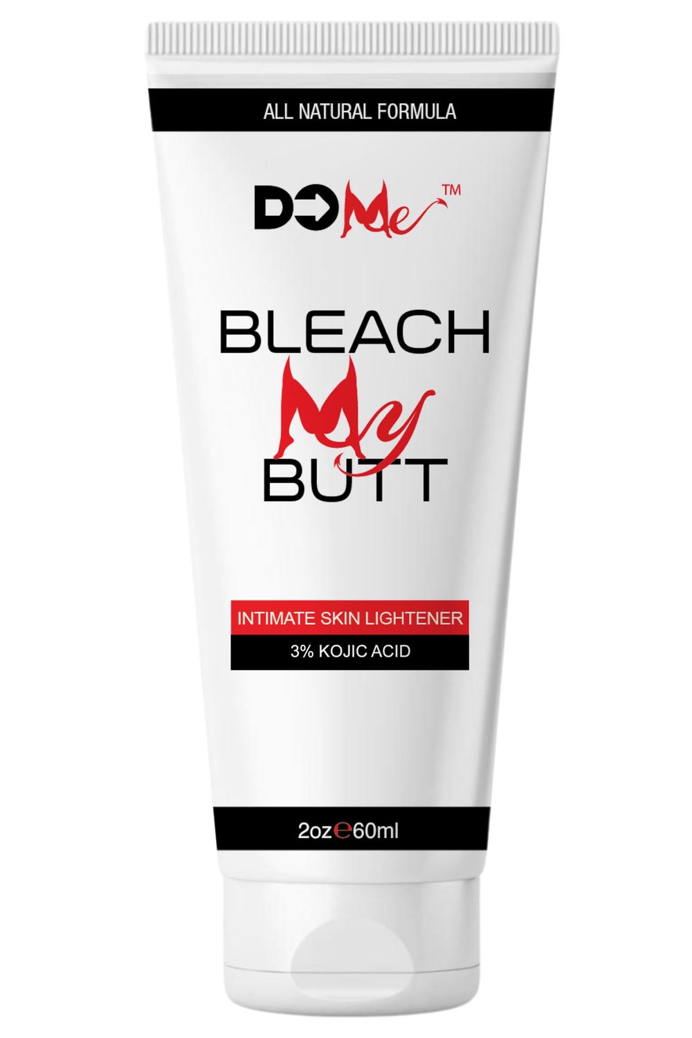 Premium Intimate Skin Lightening Cream - All Natural Formula for whitening Sensitive Areas - Natural Dark Spot Corrector for Private Parts, Underarm, Elbow, Knees - 3% Kojic Acid (2oz)