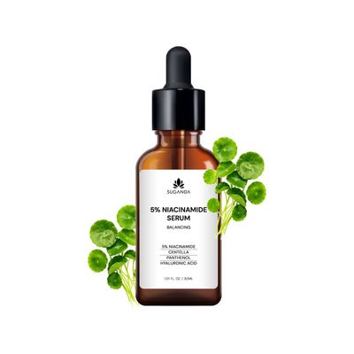 SUGANDA SKINCARE 5% Niacinamide Serum, For Acne/Dark Spots/Acne Marks,Skin Clarifying Serum, For Oil Control &amp; Skin Barrier Repair, Winter Face Serum for All Skin types, Men &amp; Women, 30ml