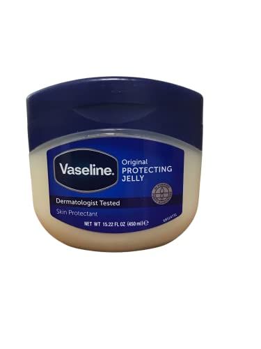 Vaseline Pure Petroleum Jelly, Original 15.22 Oz - 450 ml
