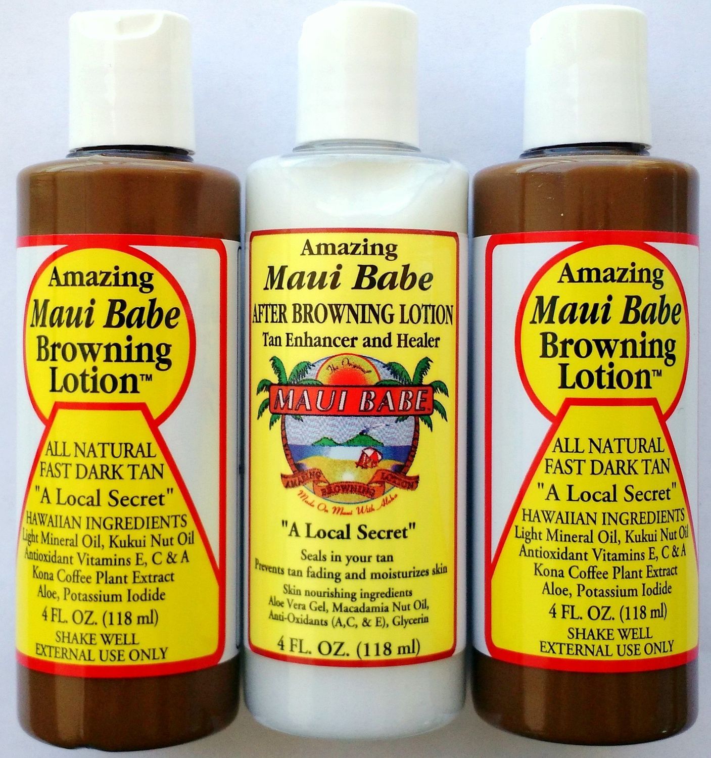 Maui Babe Weekender Pack (small bottles) 4 ounce