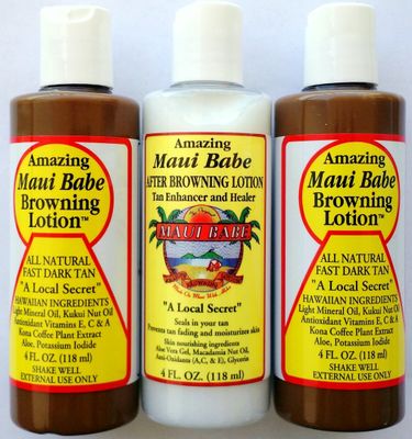 Maui Babe Weekender Pack (small bottles) 4 ounce