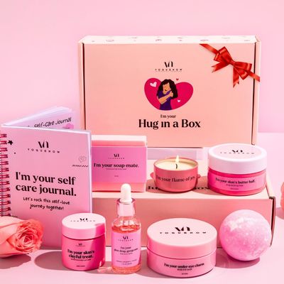 Spa Gifts for Women -Valentines Gift Set of 8 - Premium Self Care Spa Kit - Bath, Skin Care Sets &amp; Self Care Items For Women- Pampering Valentine Gifts for Women, Spa Gift Basket, Galentines Day Gifts