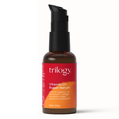 Trilogy Vitamin C+ Super Serum, Brightening &amp; Anti-Aging Formula, 1.0 fl oz