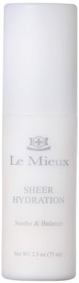 Le Mieux Sheer Hydration - Whipped Gel Cream Face Moisturizer with Micro-Encapsulated Hyaluronic Acid, Lightweight Facial Lotion for Oily &amp; Combination Skin Types (2.5 oz / 75 ml)