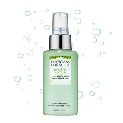 Physicians Formula The Perfect Matcha 3-in-1 Beauty Water Toner &amp; Setting Spray | Dermatologist Tested, Clinicially Tested