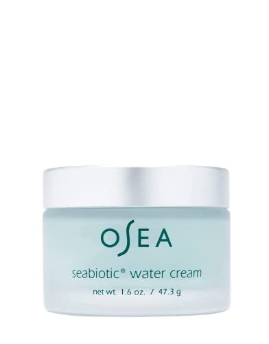 OSEA Seabiotic Water Cream 1.6 oz - Water-Based Face Cream with Squalene, Prebiotic &amp; Probiotic Moisturizer - Clean Beauty - Vegan Face Moisturizer - Weightless Hydration