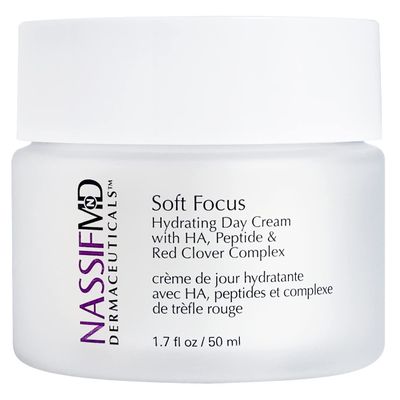 NassifMD Soft Focus Hydrating Day Cream - Moisturizer Face Cream for Radiant &amp; Youthful Skin, Niacinamide &amp; Hyaluronic Acid Facial Moisturizer