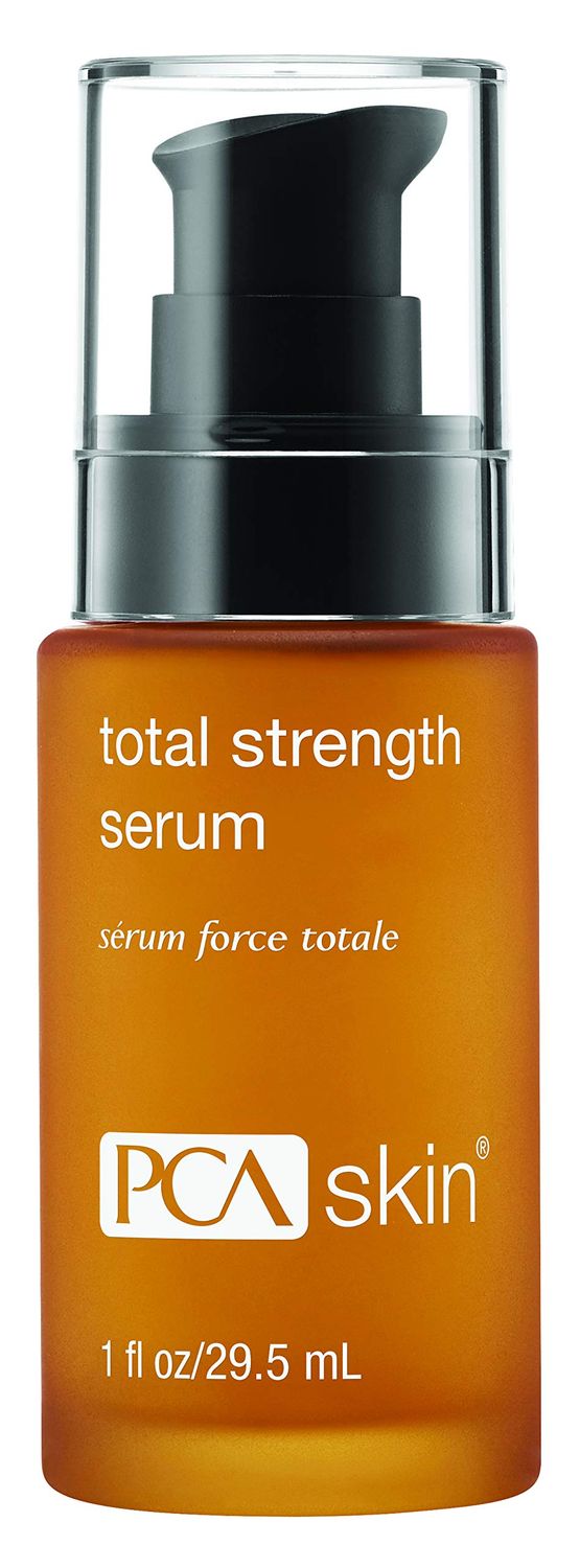 PCA SKIN Total Strength Anti Wrinkle Serum, Anti Aging Serum, Minimizes Fine Lines, Wrinkles, and Pores, 1.0 fl oz Pump