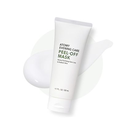 Pore Tightening&amp; Cleansing &amp; Firming For Skin Care Routine, For ATOMY Evening Care Peel Off Mask Pack (4.1fl.oz. / 120ml)