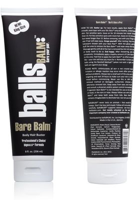 The Bare Pair Triple Pro Pac King Kombo - Body Hair Management System (w/Exfoliating Glove)