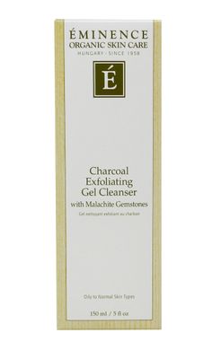 MINENCE Charcoal Exfoliating Gel Cleanser, Unscented, 5 Oz