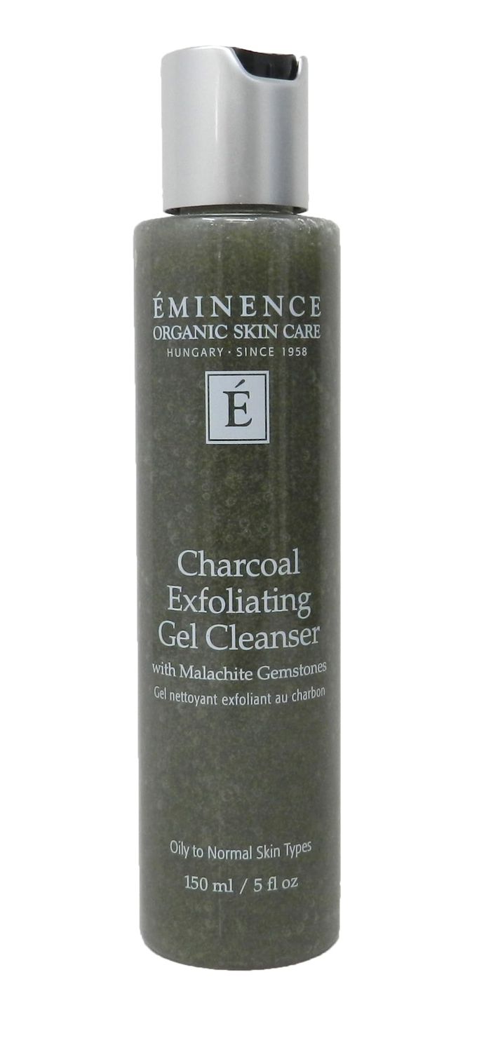 MINENCE Charcoal Exfoliating Gel Cleanser, Unscented, 5 Oz