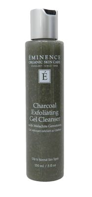 MINENCE Charcoal Exfoliating Gel Cleanser, Unscented, 5 Oz