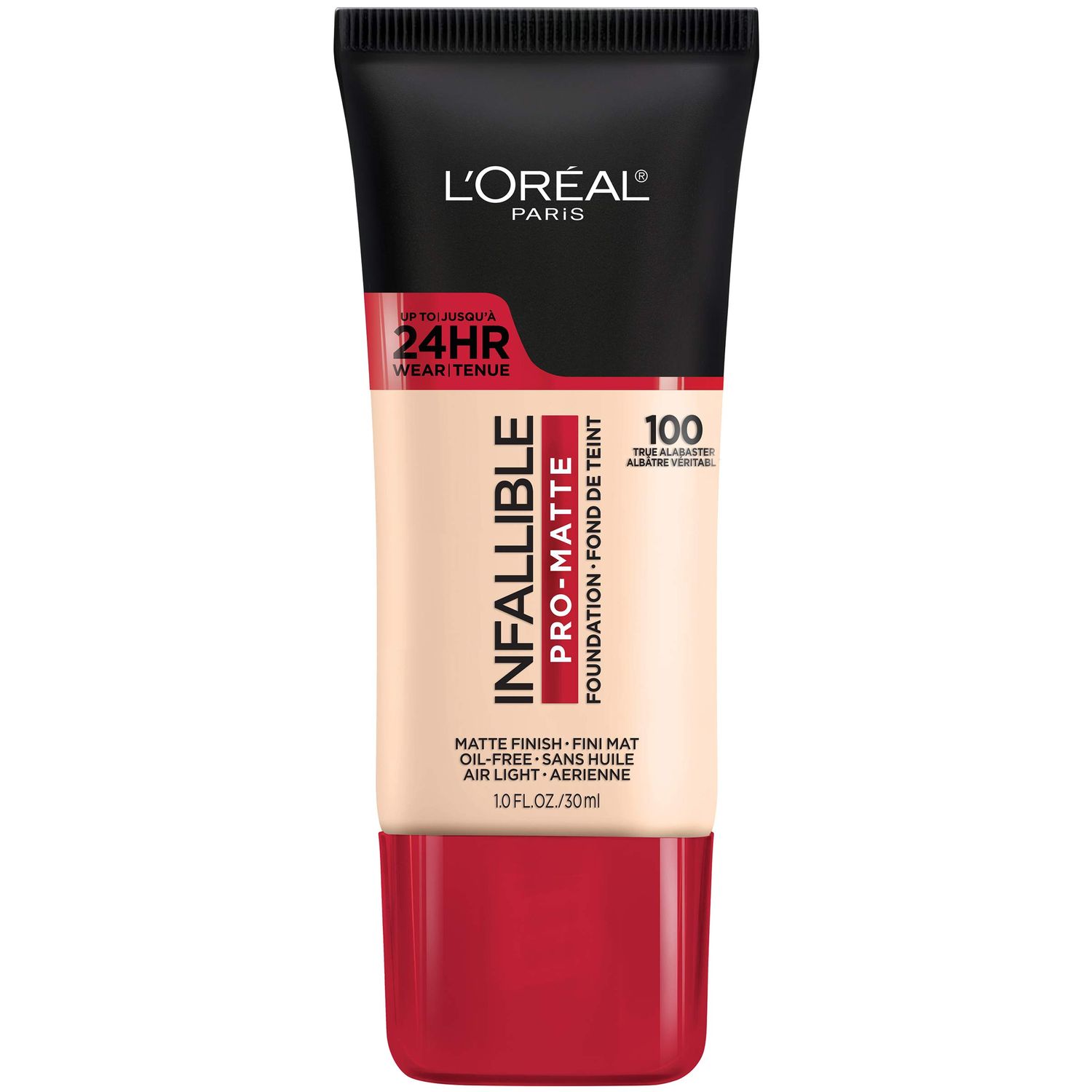 L&#39;Oreal Paris Cosmetics Makeup Infallible Pro-Matte Liquid Longwear Foundation, True Alabaster, 1 fl oz.