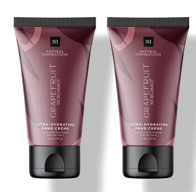Natural Inspirations Ultra Hydrating Hand Creme 2 Piece Gift Set - Grapefruit Bergamot