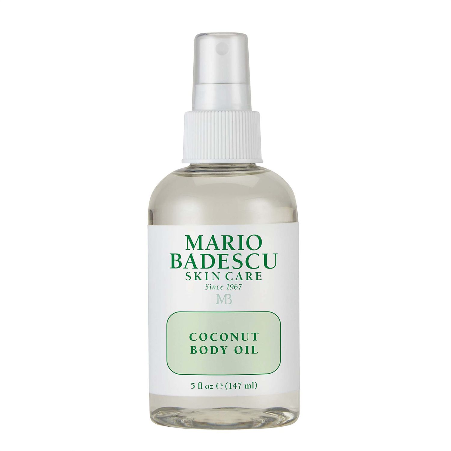Mario Badescu Coconut Body Oil Enriched with Coconut Oil &amp; Shea Butter | Lightweight Skin Care Hydrating and Moisturizing After Shower Massage Oil | 5 FL OZ