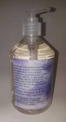 Trader Joes Lavender Chamomile Hand Soap