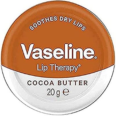 Vaseline Lip Therapy | Vaseline Lip Balm | Lip Moisturizer for Very Dry Lips | Cocoa Butter | 20g