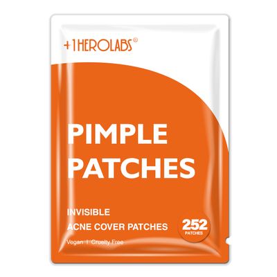 Pimple Patches for Face, Hydrocolloid Acne Patches for Covering Zits, Blemishes, Spot Stickers with Tea Tree Oil, Vegan &amp; Cruelty Free (252 Count (Pack of 1))