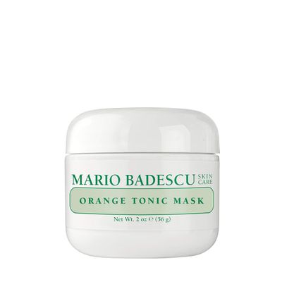 Mario Badescu Orange Tonic Mask for Combination, Oily, Sensitive Skin, Face Mask with Kaolin Clay &amp; AHAs That Deeply Cleanses Pores, Reduces Excess Shine, 2 Fl Oz