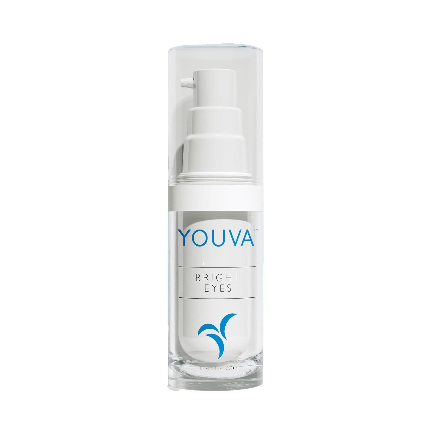 Youva Hyaluronic Acid Anti-Aging Eye Cream - 15ml | Under Eye Cream | Marine Extracts | Bearberry and Licorice Root for Dark Circles | Eye Cream | Wrinkles and Reduce Puffiness | Fragrance-Free
