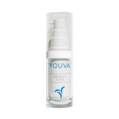 Youva Hyaluronic Acid Anti-Aging Eye Cream - 15ml | Under Eye Cream | Marine Extracts | Bearberry and Licorice Root for Dark Circles | Eye Cream | Wrinkles and Reduce Puffiness | Fragrance-Free