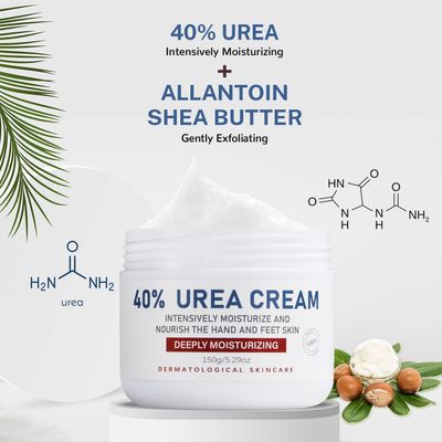 OUKEYA Urea Cream 40 Percent, Urea Foot &amp; Hand Cream for Dry Cracked, 40 per Urea Lotion for Feet Maximum Strength