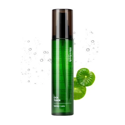 Meebak CICA Toner Spray | Korean Face Mist | Facial Spray with Centella Asiatica &amp; Vitamin E | Soothing Face Toner for Sensitive, Oily, and Combination Skin | 4 fl oz