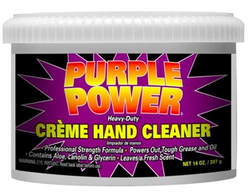 Purple Power Heavy Duty Creme Hand Cleaner, 14 oz (2 Pack)