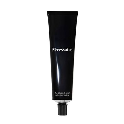 Ncessaire The Hand Retinol. Anti-Age Repair Serum. For Crepiness, Wrinkles, Spots, Brittle Cuticles. 0.25% Pure Retinol. 5% AHA. Dermatologist-Tested. Hypoallergenic. Non-Comedogenic.